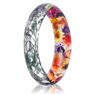 India Juicy Multi color Resin Armreif für Frau Modeschmuck Exporteur