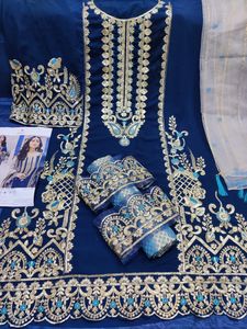 กางเกงแฟชั่นสไตล์ปากีสถานสำหรับผู้หญิง,กางเกงผ้าคอลเล็คชั่นใหม่ - Product Image 6