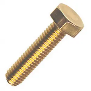 Customized Hardware Accessories Brass Bolts Hex Nut Used in Marine Engineering and other Industrial