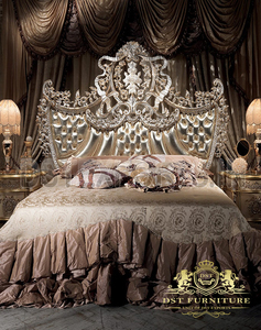 Ensemble de chambre à coucher de luxe classique Maharaja, taille personnalisée, collection DST, bois de teck moderne, meubles durables, livraison maritime en ligne - Product Image 2