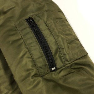Veste imperméable à manches longues pour homme, fait sur mesure, prix d'usine, imperméable, bombardier, offre spéciale, OEM - Product Image 3