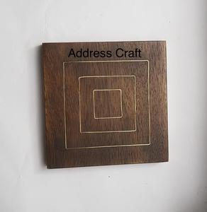 Posavasos de Color marrón de forma redonda de madera hechos a mano indios Nueva producción Hogar y utensilios de cocina usados Nuevo estilo personalizado al mejor precio - Product Image 5