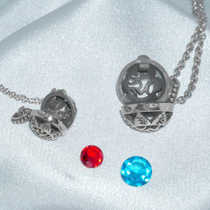 Dernière Mode Anniversaire Pierre Collier Pour Couple - Product Image 2