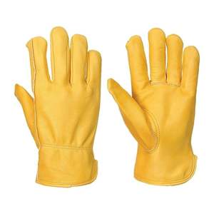Lined <b>Driver</b> <b>Gloves</b> / Grain Cow Leather Keystone Thumb Rigger Leather <b>Driver</b> <b>Gloves</b> - Product Image 6