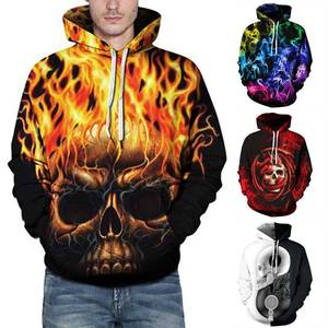Sudadera con capucha para hombre y mujer, con estampado 3D de Horror y Halloween, ropa para parte superior masculina - Product Image 3