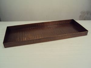 Bac à botte carré polyvalent Finition en cuivre - Product Image 3