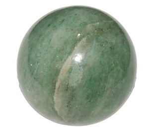 Esferas de Aventurina Verde | Piedra preciosa curativa Bola de esfera de piedra pulida Reiki artesanía de piedra curativa - Product Image 1