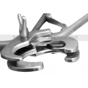 Émasculateur modifié Serra en acier inoxydable, instrument chirurgical vétérinaire pour la castration des chevaux - Product Image 6