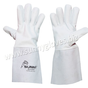 Tig เชื่อมถุงมือ/อาร์กอนถุงมือเชื่อมหนังวัวอุตสาหกรรมป้องกันถุงมือช่างเชื่อม2022 - Product Image 3