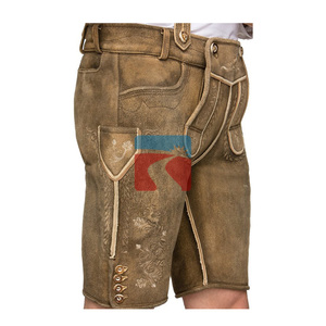 Quần Da Hươu Ngắn Cho Nam Với Dây Đai Cầu Khói Thương Hiệu Độc Quyền (Trang Phục Bavaria) - Product Image 3