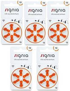 Piles auditives Signia taille 13 (60 pièces) modèle S13 - Pack à cadran rotatif, couleur personnalisée, fabriqué en Allemagne - Product Image 3