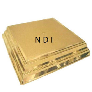 ขาตั้งเค้กโลหะเคลือบเงินดีไซน์โค้งมน 3 ชั้น สำหรับตกแต่งโต๊ะอาหารที่บ้านและโรงแรม - Product Image 6