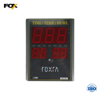 CONOTEC FOX-2121 Waktu Tampilan Pengontrol Suhu Digital, Kelembaban Suhu, Hari SMP./Temp. Tampilan Tertanam