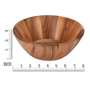 Classic Design Acacia Wooden Salad Serving Bowl Essential Kitchenware and Tableware <b>for</b> Fruit & Cooking Wood Bowls <b>Set</b> - Product Image 3