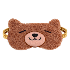 Antifaz para Dormir de Felpa, Accesorios de Baño Portátiles Hechos de Poliéster y Satén Netbridge TS1666 - Product Image 1