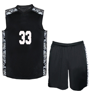 Men's Breathable Anti-Bacterial Quick Dry Basketball Uniform Dress Set Plus Size Jersey 100% Polyester - Product Image 1