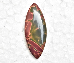 Cabochon de jaspe de cerises diy, pierre précieuse naturelle de haute qualité pour la fabrication de bijoux, cabine en pierre gemmes faite à la main - Product Image 2