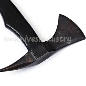 Espada Profesional de Acero con Alto Contenido de Carbono, Mango de Madera de Olivo, Grabado Personalizado, Estilo Antiguo Moderno (Smk1943) - Product Image 6