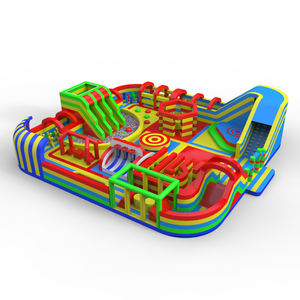 CQ kaleler ve slaytlar ile CQ kapalı oyun alanı şişme Park oyun alanı <span class=keywords><strong>Paradise</strong></span> cennet - Product Image 2