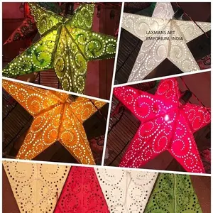 embroidery designs star lamps for festivals