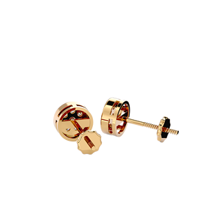 0.35Ctw 14K Gold Round White Diamond Cluster Stud <b>Earrings</b> | Ladies Screw <b>Back</b> Secure Fine Jewelry Elegant Everyday Wear - Product Image 6