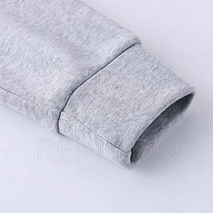 Jogging pour hommes, couleur unie, survêtement en molleton, vente en gros, - Product Image 4