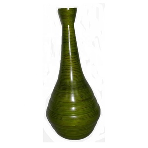 Jarrones de Bambú Ecológicos de Alta Calidad, Hechos a Mano, Duraderos, Técnica de Enrollado, Opción de Logotipo Personalizado, Decoración del Hogar, Estilo Antiguo Vietnamita - Product Image 1