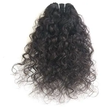 Kinky Hair deep Curly 9A Fungi Hair Brazilian Real Wig Curly Hair African European And American weft