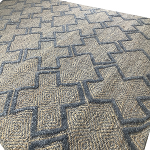 Alfombra de yute con diseño elegante, decoración interior y exterior, nuevo diseño estándar, alfombras tejidas a mano - Product Image 3