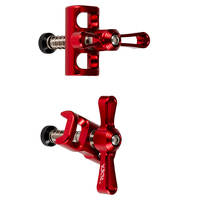 RIDEA Kunci Tuas Headset Sepeda Lipat, Pegangan Pembatas, Rakitan Penjepit Engsel, Baut CNC Alloy Titanium 75g Seri LFSBN2 T