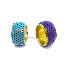 Anillo de silicona con diseño de flores, anillo colorido con diseño de flores, accesorios de joyería, venta al por mayor - Product Image 3
