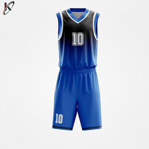 Uniformes de basket-ball personnalisés de haute qualité pour hommes ensemble 2 pièces Sublimation imprimé grande taille nouveaux vêtements de sport - Product Image 2