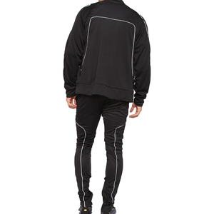 Chándal Deportivo Negro con Cremallera de Diseño Personalizado al por Mayor, Diseña Tu Propio Logotipo - Product Image 4