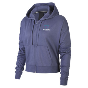 Venta al por mayor de algodón polar jersey de gran tamaño Sudadera con capucha logotipo personalizado Unisex largo Sudadera con capucha para las mujeres de punto de tela para el invierno - Product Image 5