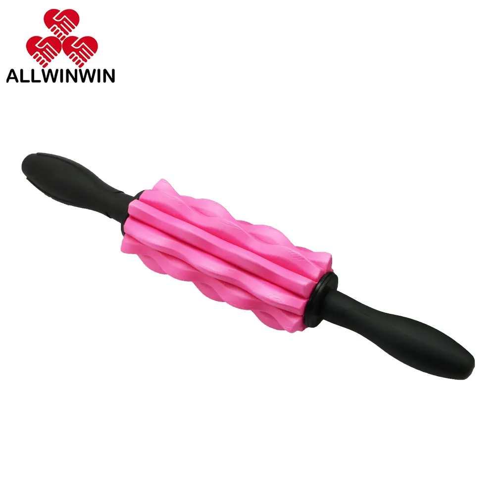 Allwinwin bastão de massagem msk40, mini rolo de espuma destacável, onda