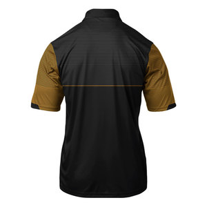 Polo homme vert menthe 200 grammes, T-shirt uni noir et rouge, style asiatique, personnalisable, en coton biologique, pour la famille, vente en gros OEM - Product Image 2
