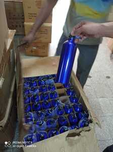 Mosquetón de aluminio personalizado al por mayor botella de agua onda moderna botella de agua aislada al vacío botella de agua a prueba de fugas - Product Image 5