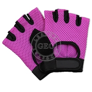 Gants de cyclisme en cuir véritable de qualité supérieure, peau de chèvre avancée avec absorption des chocs pour longue distance - Product Image 2