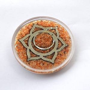 Le plus vendu Crystal Stone Spleen Chakra Orgone Coaster & Exportateur de pierres semi-précieuses - Product Image 1