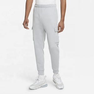 Pantalones Deportivos de Forro Polar para Hombre PIHA SPORTS, Pantalones de Correr Ajustados y Elásticos con Cierre de Cordón y Bolsillos con Cremallera - Product Image 5