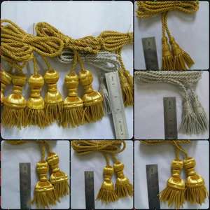 Gros accessoires décoratifs gland/lingots glands/or lingot gland - Product Image 6