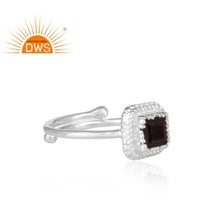 Ensemble de bijoux en pierres précieuses, anneaux rétro en argent Sterling - Product Image 3