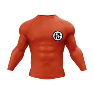 เสื้อรัดกล้ามแขนยาวสำหรับผู้ชาย MMA Rush Guard Deesha ผ้าโพลีเอสเตอร์/คอตตอน 240 กรัม พิมพ์ลายแบบซับลิเมชั่น ดีไซน์สีสันตามสั่ง คุณภาพสูง - Product Image 4