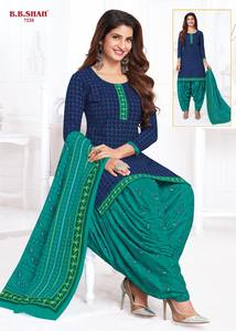 Conjunto de Kurta Salwar Kameez Listo para Usar, Diseño Único para Mujer, con Estampado Digital en Algodón Puro y Dupatta, ODM para Adultos - Product Image 6