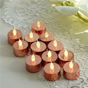Elegant Wax <b>Candle</b> Jar in High Quality Copper Perfect for Home Decoration and Stylish <b>Candle</b> Supplies <b>Set</b> of 12 - Product Image 2