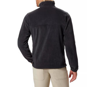 Veste polaire classique à fermeture éclair sur le devant pour hommes de la meilleure qualité col montant pour l'hiver Tarifs de gros - Product Image 2