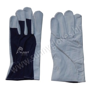 ที่กำหนดเองขายราคาถูกวัวแยกหนังประกอบถุงมือทำงาน - Product Image 1