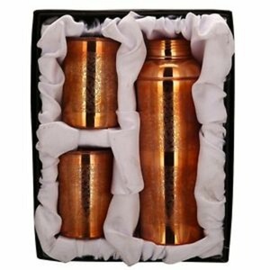 Top Leading Design Copper Water Bottle 1000ml Eco-Friendly American Style High Standard Home Decorative <b>Drinkware</b> Durable - Product Image 4