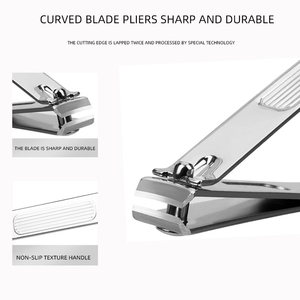 Juego de manicura de acero inoxidable, 16 piezas, Etiqueta Privada, cortaúñas de alta calidad, juego de manicura y pedicura - Product Image 6