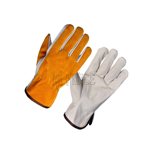 Gants de conducteur en cuir véritable Gants de soudage en latex confortables et résistants pour le travail d'hiver - Product Image 4